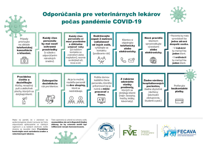 FECAVA Corona A4 03 2020 SK VETS
