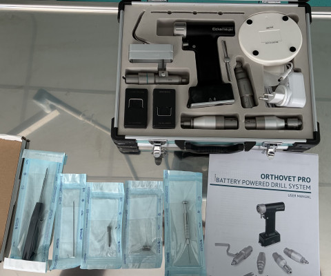 Vŕtačka ortopedická Orthovet PLUS komplet